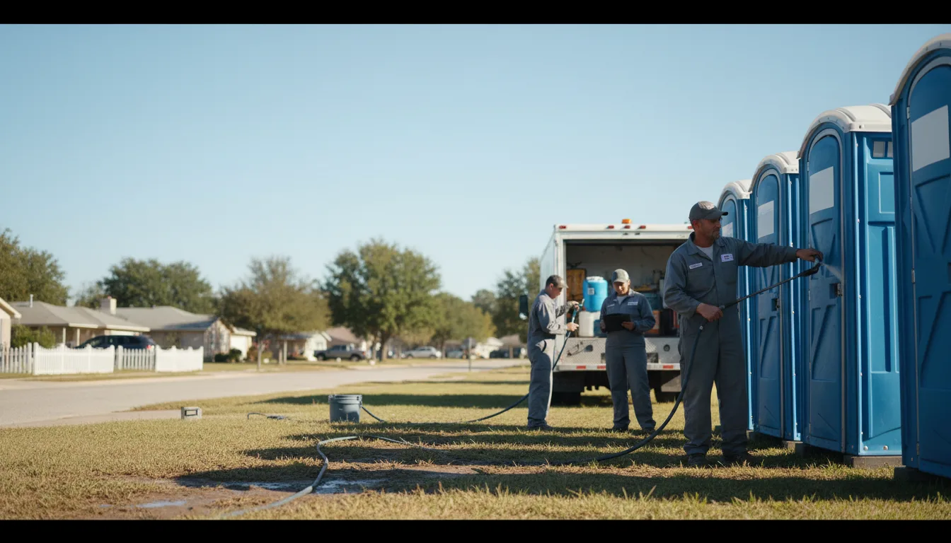 Long-Term Portable Toilet Rental in New Lenox, IL near me